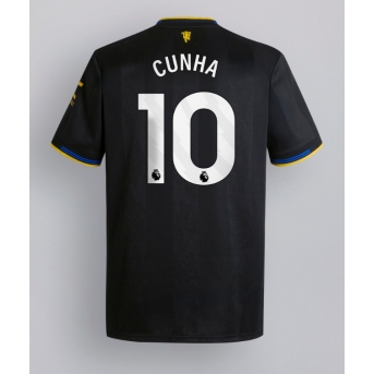 Billige Fotballdrakt Manchester United Matheus Cunha #10 Replika Tredjedrakt 2025-26 Kortermet